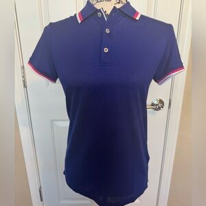 Polo Golf Ralph Lauren NWT Women’s Royal Blue Tailored Fit Polo Shirt Size PS